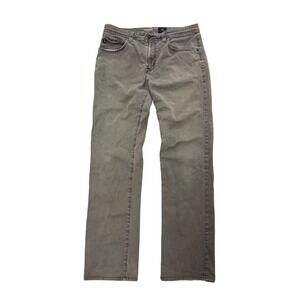 AG Adriano‎ Goldschmied The Matchbox Jeans Mens Size 32W Gray Straight Leg